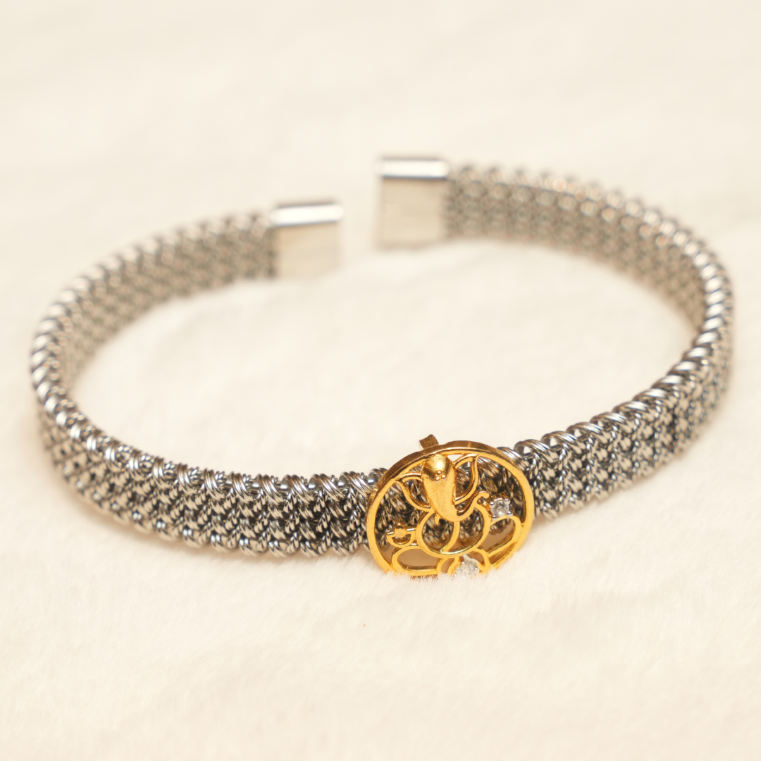92.5 Silver Ganesha Charm Bracelets | Rudved Jewels