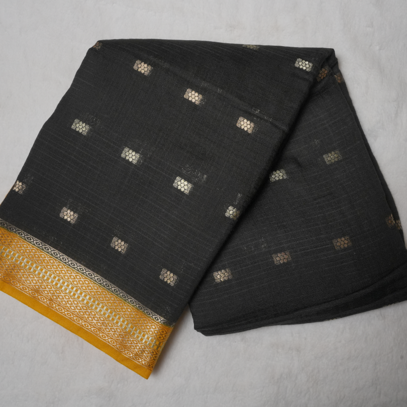 Semi Chanderi Butta