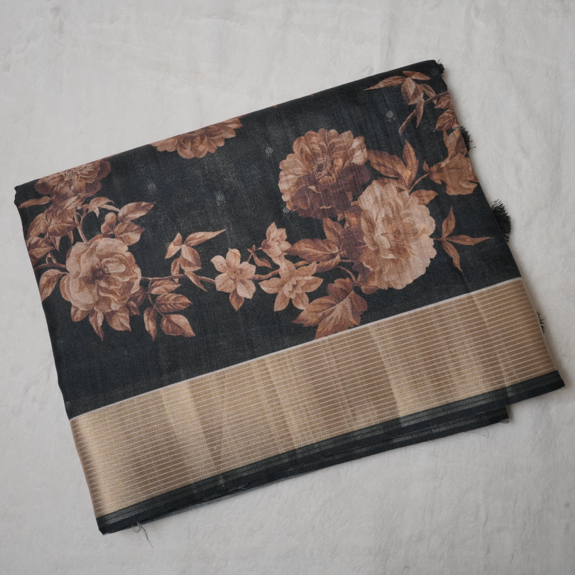 Semi Tussar Saree